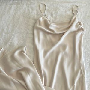 Shona Joy floor length slip dress